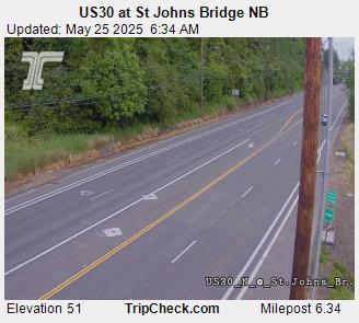 US30 at St Johns Bridge NB